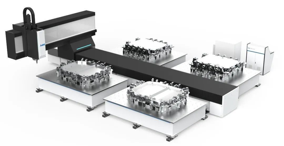 Cantilever Dual Station FSW Machine in China